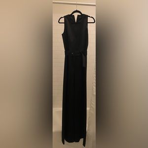 Never Worn, with tags. Theory Black Jumpsuit